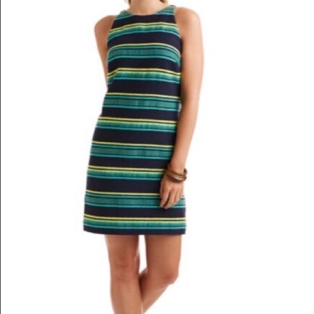 VINEYARD VINES Woven Stripe Sheath Dress